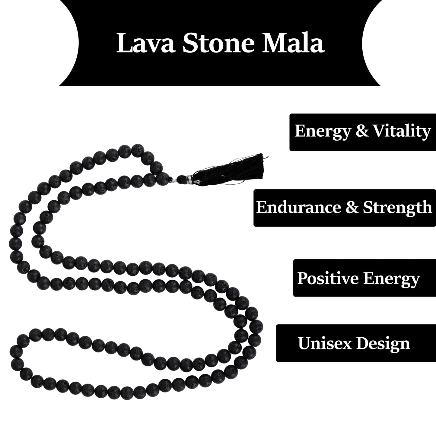 Lava Stone Mala