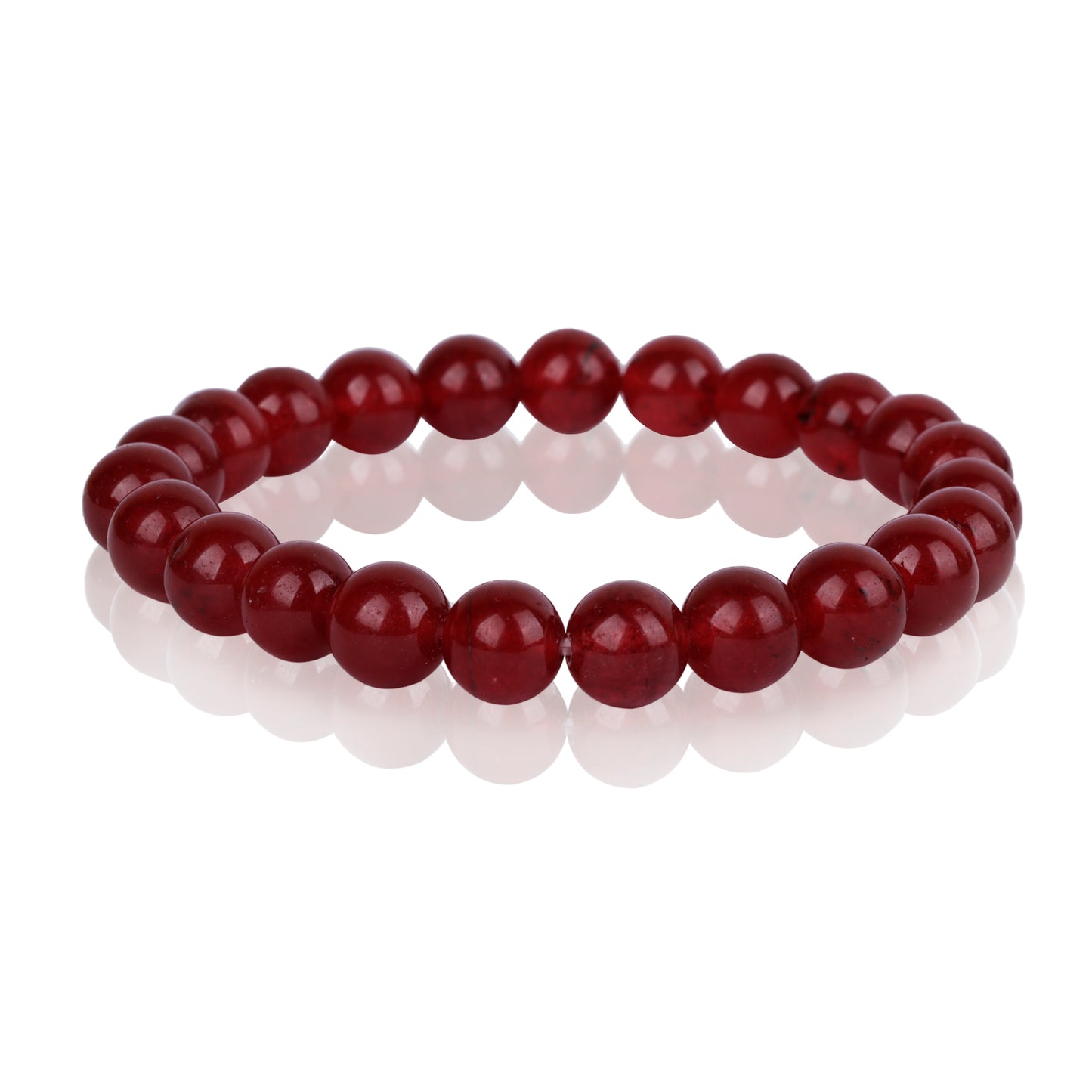 Red Agate Stone bracelet(8mm)