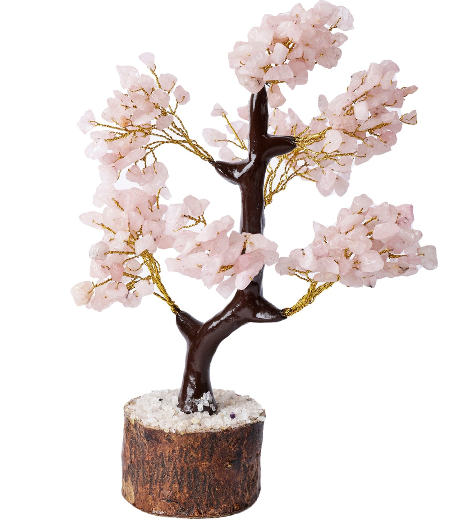Rose quartz Stone tree