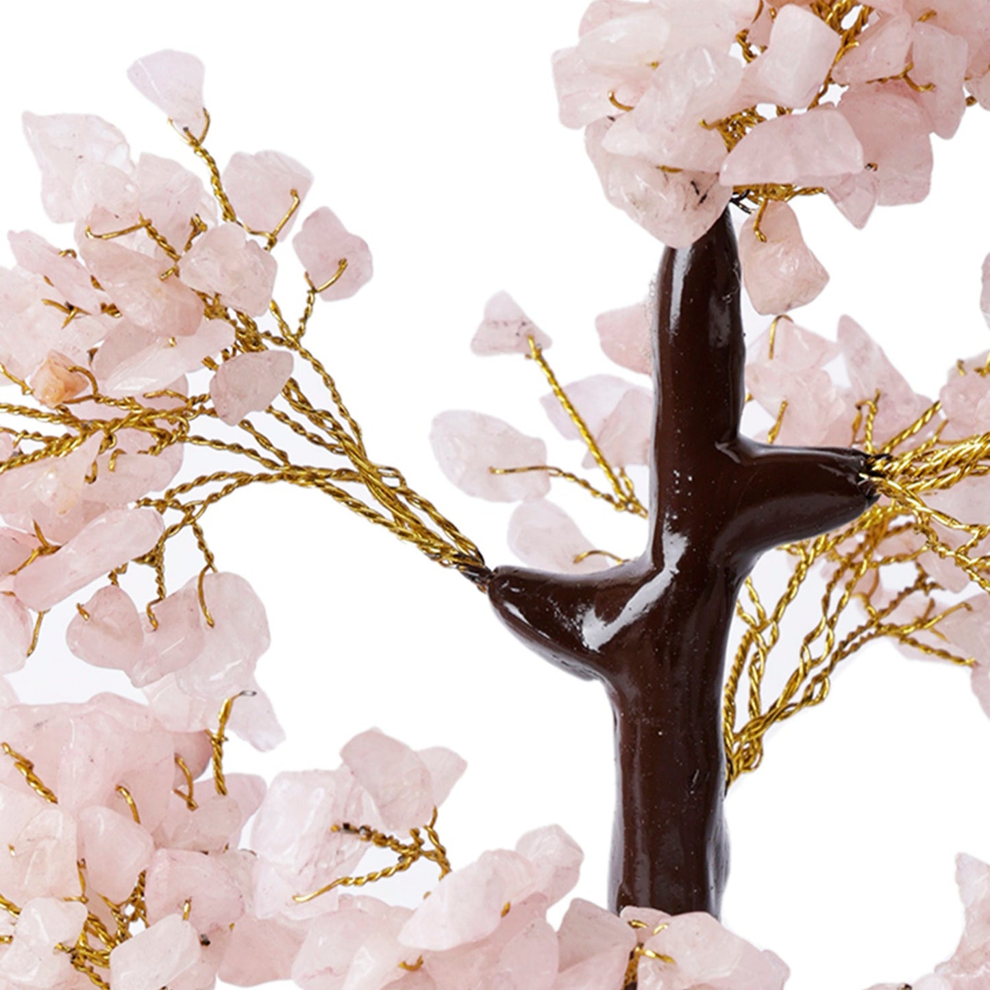 Rose quartz Stone tree