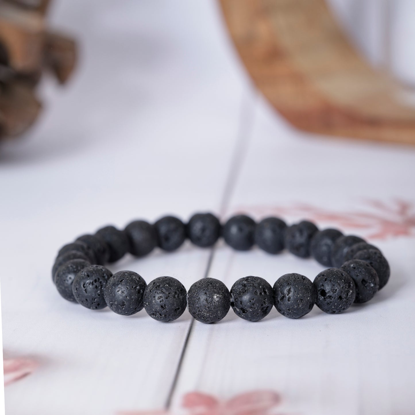 Lava Stone bracelet (8mm)
