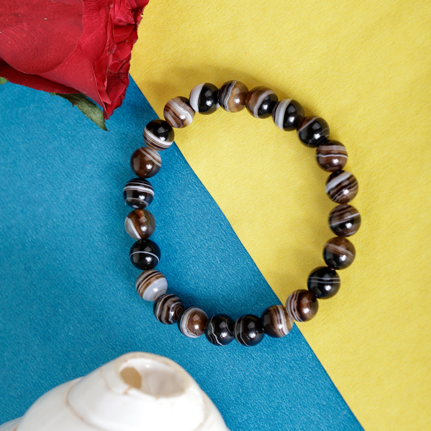 Black Sulemani Hakik Bracelet (8mm)