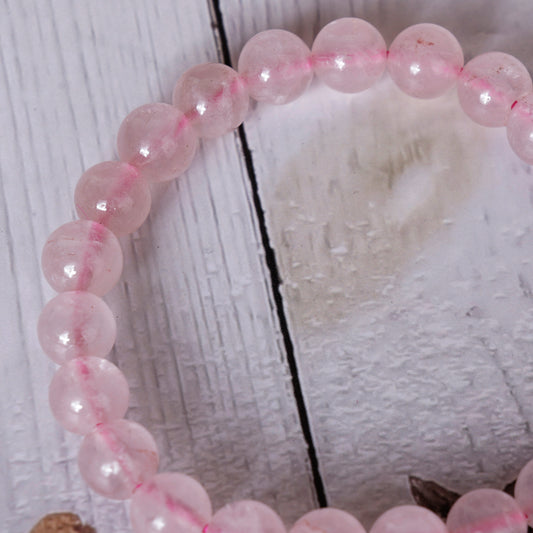 Premium Rose Quartz Bracelet(8mm)