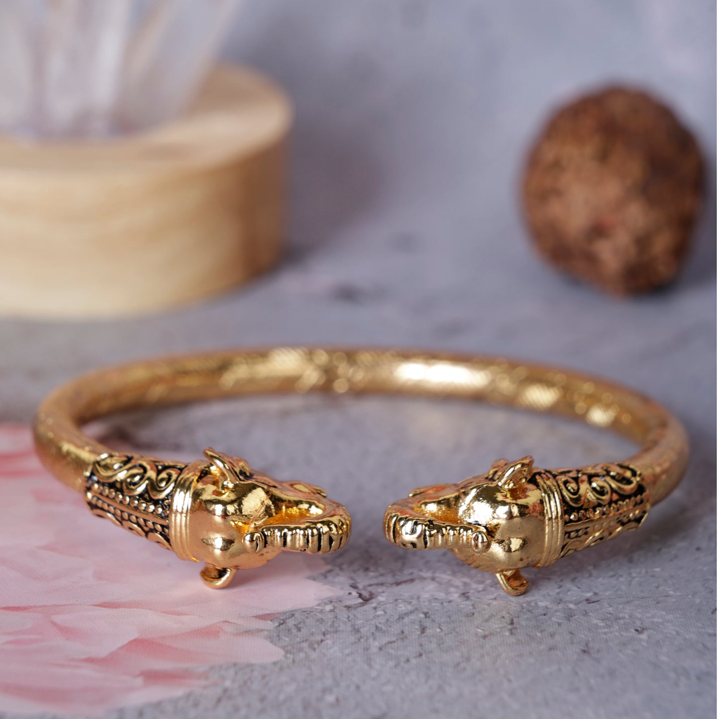 Brass Tiger Kada(Adjustable )