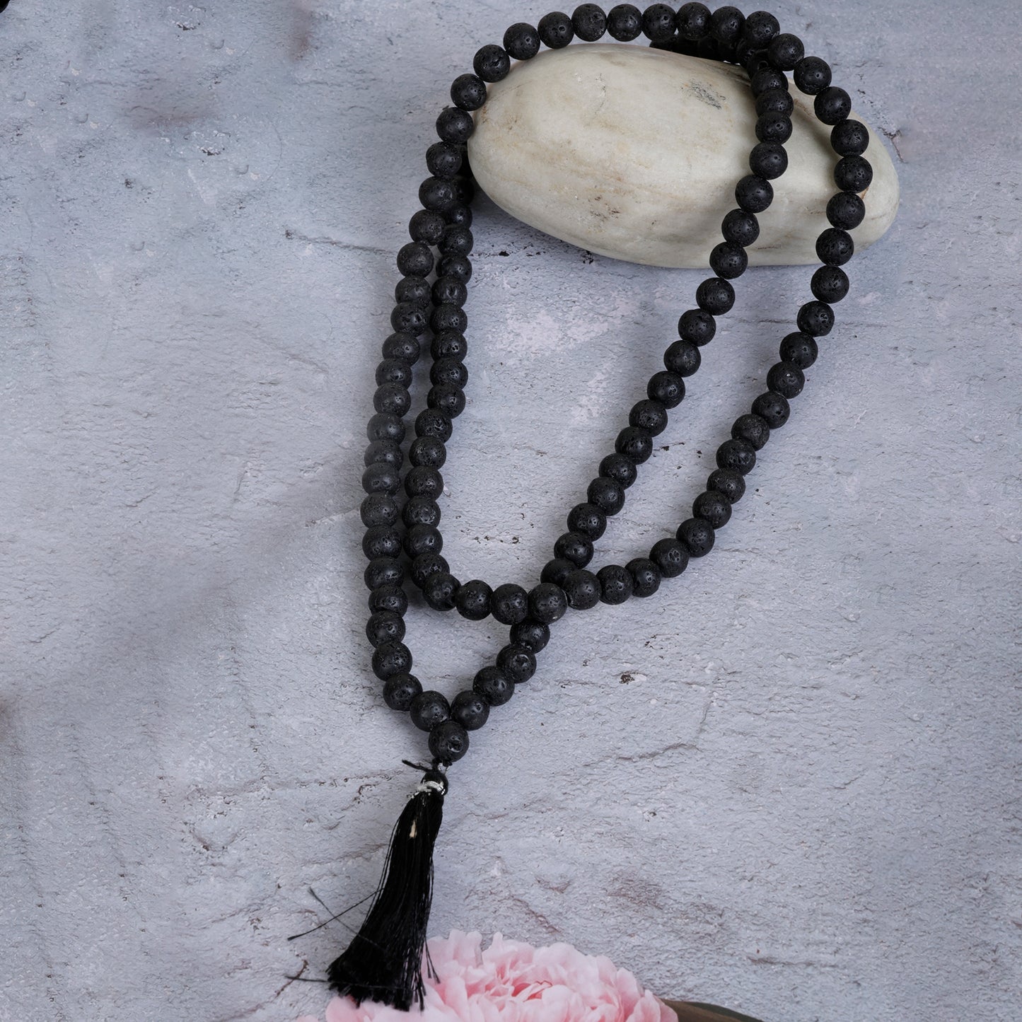 Lava Stone Mala 8mm