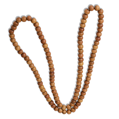 Wooden Japa Mala Perfumed Look like Mysore Sandalwood