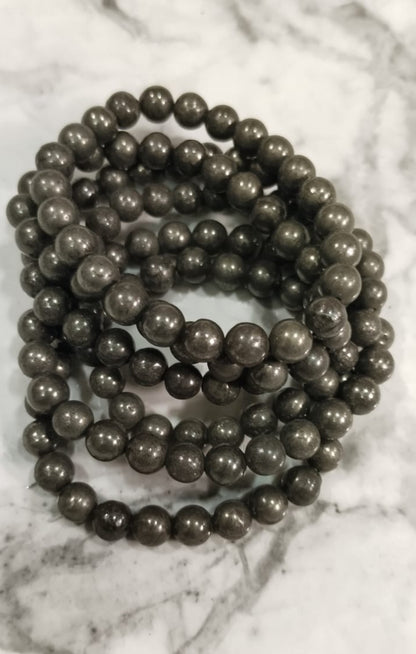 Raw Pyrite Bracelet